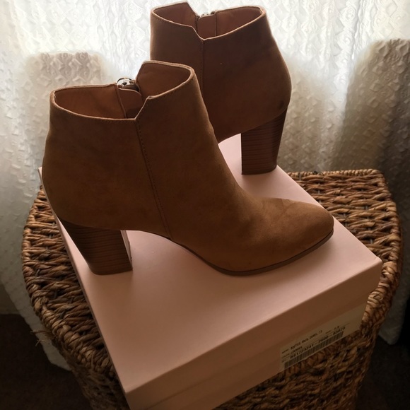 Just Fab camel booties - Picture 3 of 6